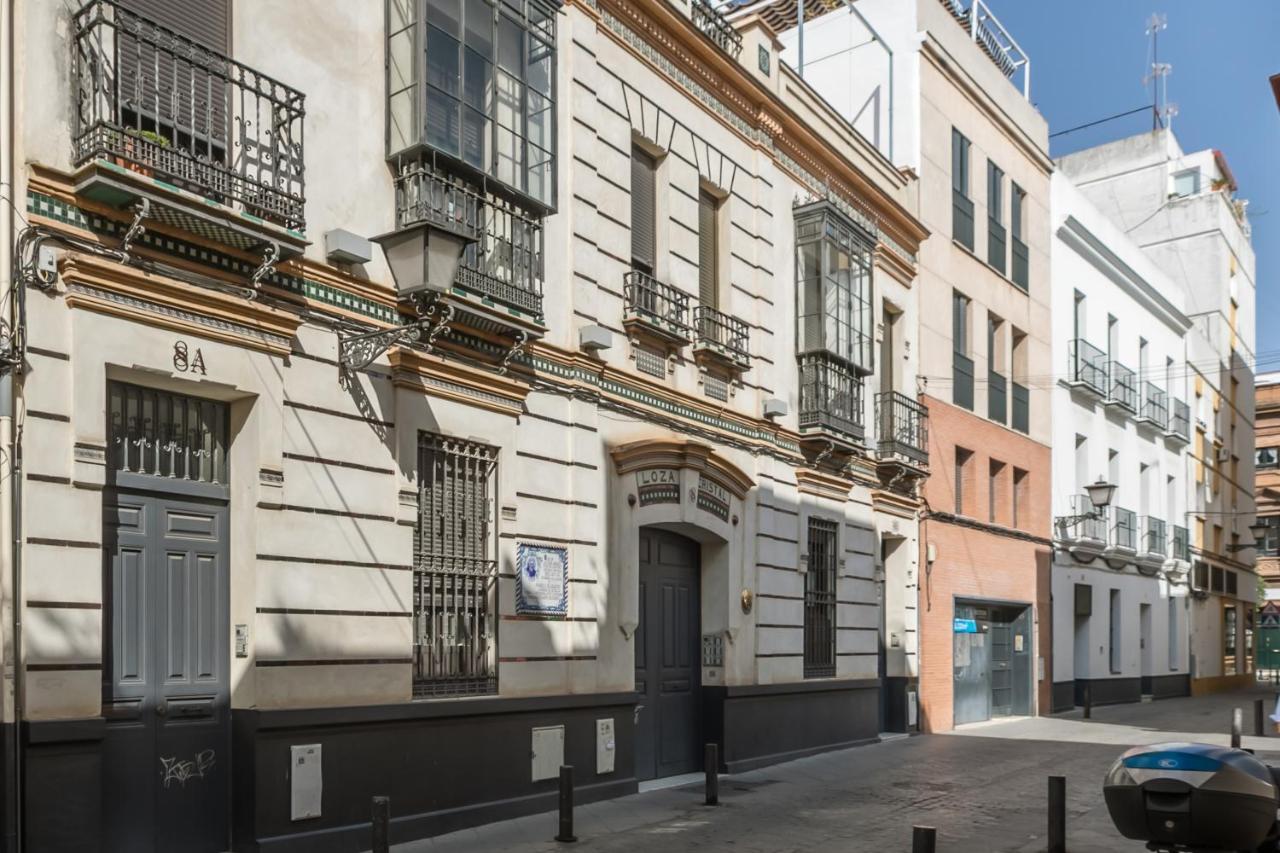 Apartamento Triana Deluxe Con Patio Privado Seville Exterior photo