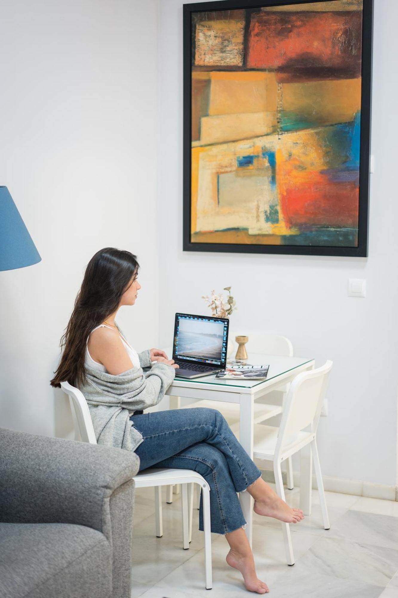 Apartamento Triana Deluxe Con Patio Privado Seville Exterior photo