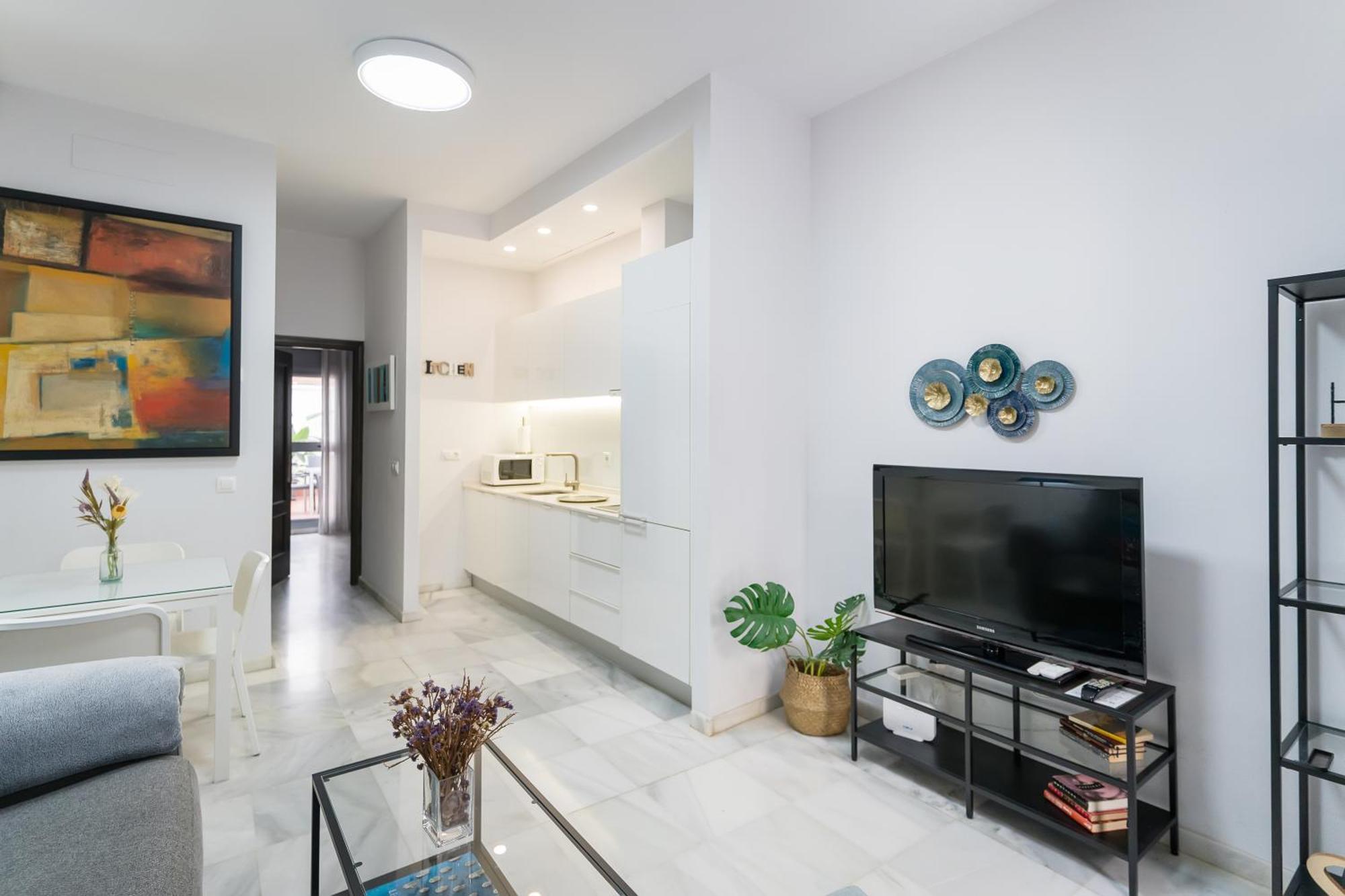 Apartamento Triana Deluxe Con Patio Privado Seville Exterior photo